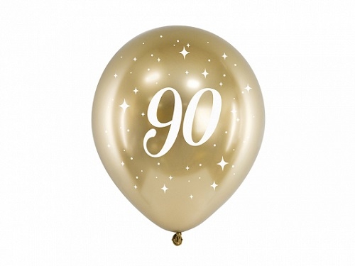 Globo-dorado-cumplaños-90-años-bodas-de-oro-fiesta-gramajeshop-valencia