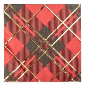 SErvilleta-papel-escocesa-tartan-rojo-negro-oro-navidad-gramajeshop-valencia-mesa