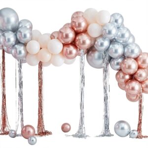 Guirnalda-arco-globos-flecos-metalizados-chrome-plata-oro-rosa-gramajeshop-valencia