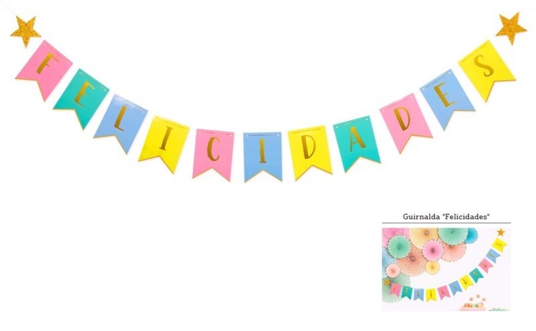 Guirnalda-felicidades-pastel-fiestas-cumpleaños-gramajeshop-valencia