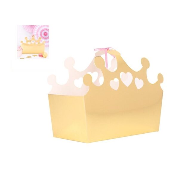 Caja-regalo-chuches-princesa-dorada-fiesta-gramajeshop-valencia