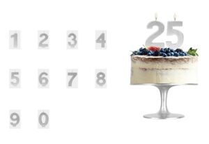 Velas-tarta-cumpleaños-numero-plata-gramajeshop-valencia-