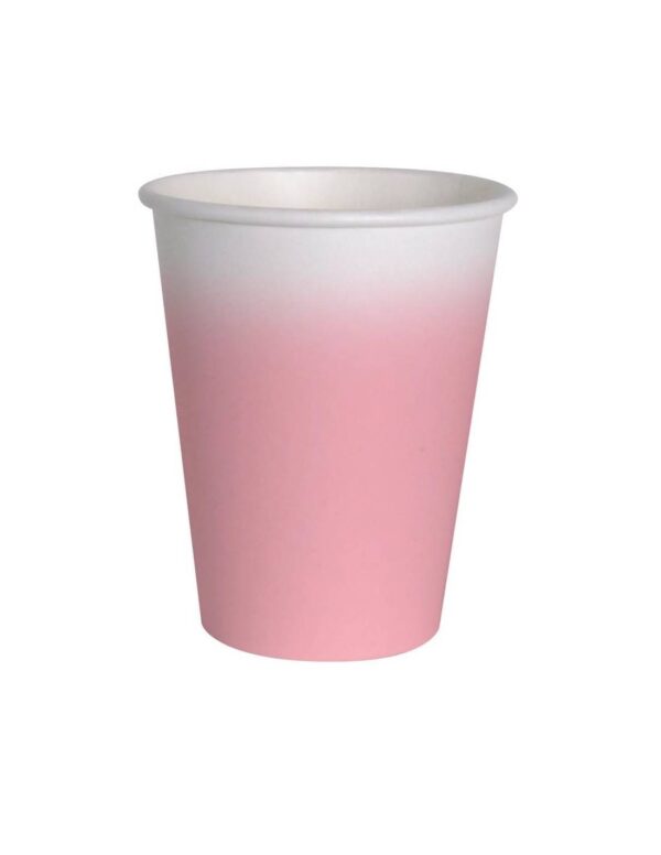 Vaso-papel-rosa-fucsia-ecológico-compostable-fiestas-gramajeshop-valencia