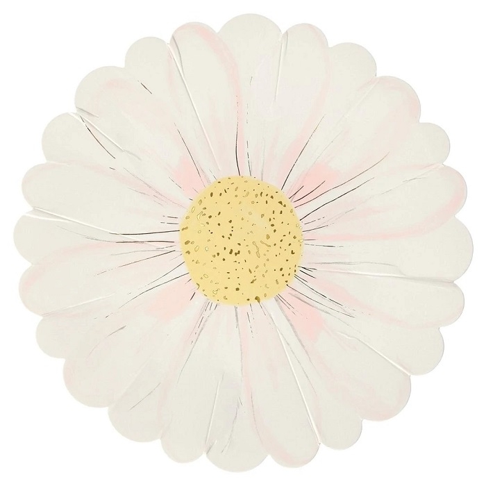 Plato-papel-margarita-wild-daisy-fiesta-meri-meri-cumpleaños-comuniones-gramajeshop-valenci