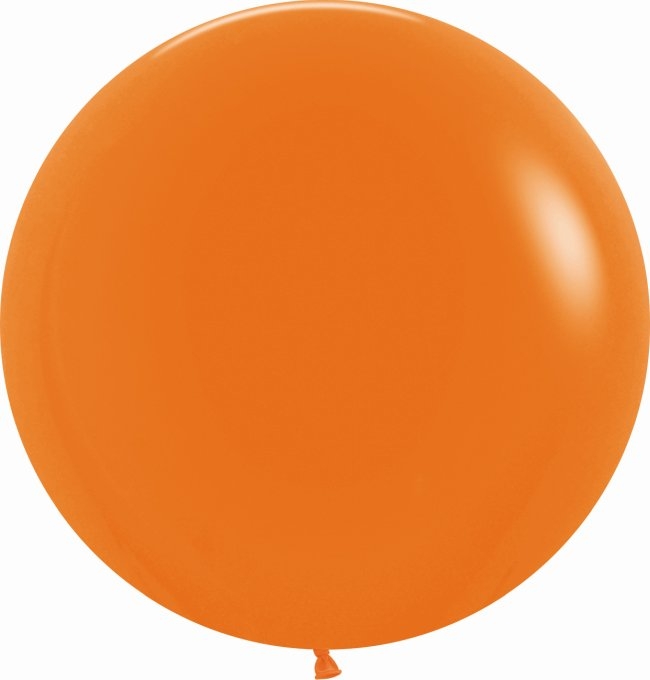 Globo-naranja-gigante-fiesta-infantil-cumpleaños-helio-valencia-gramajeshop