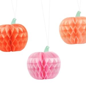 Set de 3 calabazas nido de abeja