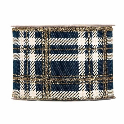 Cinta-escocesa-tartan-azul-dorado-regalo-navidad-canastilla-lazo-gramajeshop-valencia