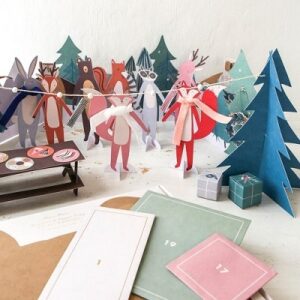 Calendario-de-Adviento-animales-del-bosque-navidad-gramajeshop-merimeri-valencia