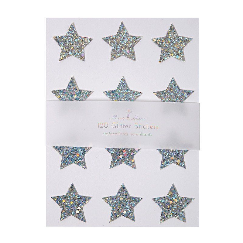 Estrellas-plateadas-adhesivas-pegatinas-stickers-meri-meri-gramajeshop-valencia