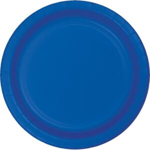 plato-papel-azul-cobalto-mesa-fiesta-gramajeshop-valencia