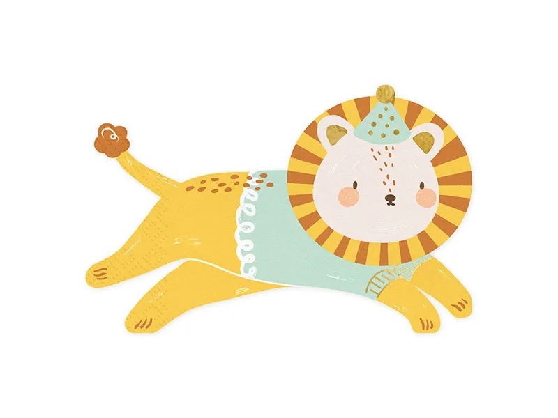 plato-leon-fiesta-infantil-safari-animales-primer-cumpleaños-gramajeshop-valencia