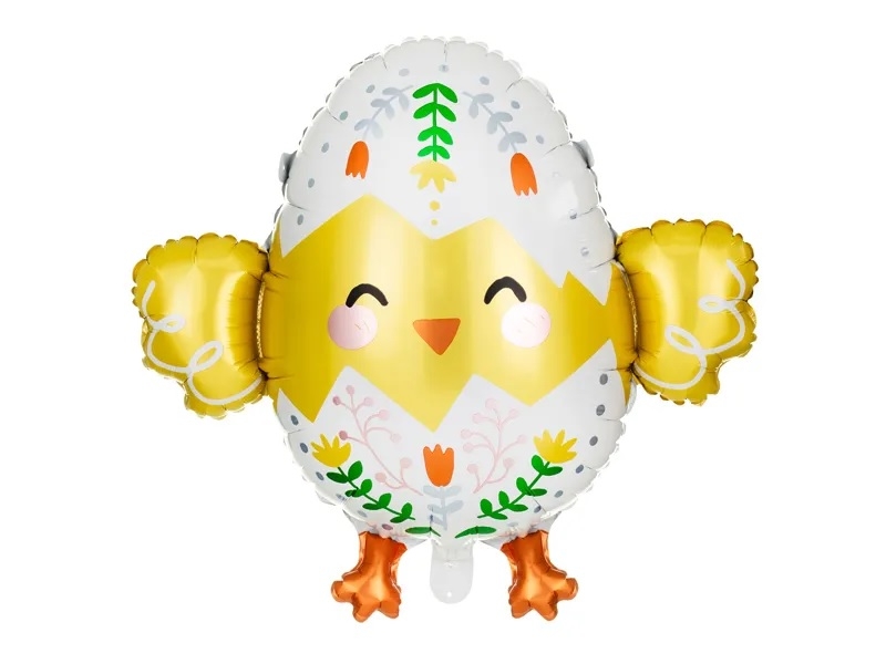 Pollito-cascarón-globo-metalizado-PASCUA-BABY-SHOWER-FIESTA-GRANJA-PRIMER-CUMPLEAÑOS-GRAMAJESHOP-VALENCIA