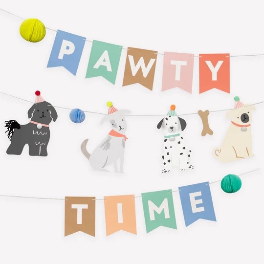Guirnalda-perros-infantil-cumpleaños-escaparates-meri-meri-gramajeshop-valencia