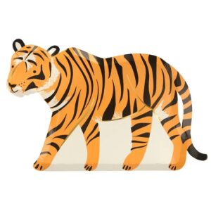 Plato-tigre-circo-fiesta-animales-selva-safari-meri-meri-gramajeshop-valencia