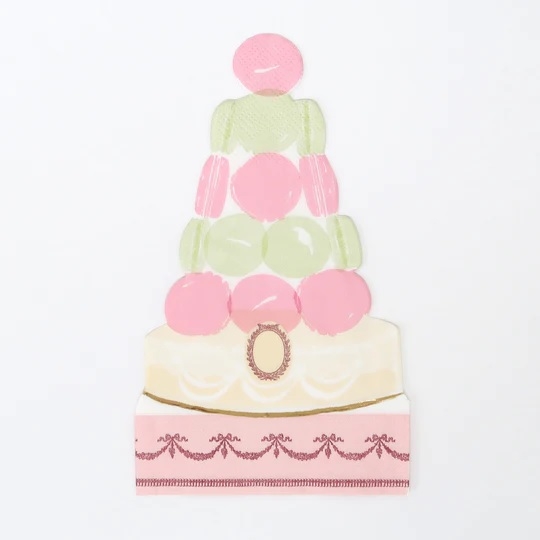 16 servilletas torre de macarons. Laduree por Meri Meri