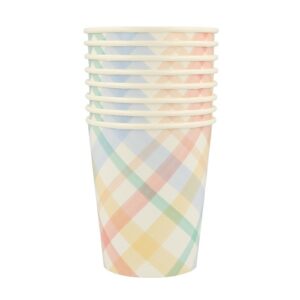 Vasos-papel-cuadros-plaid-fiesta-meri-meri-gramajeshop-valencia