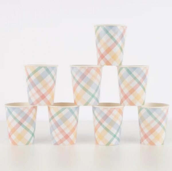 Vasos-papel-cuadros-plaid-fiesta-meri-meri-gramajeshop-valencia