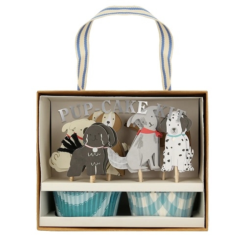 Kit para cup cakes, fiesta de perritos