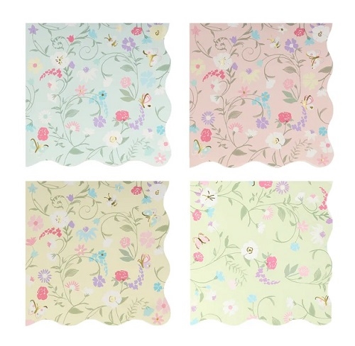 Servilletas-flores-laduree-paris-meri-meri-gramajeshop-valencia-comuion-bautizo-baby-shower-fiesta-cumpleaños-infantil