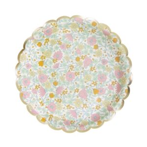 8 Platos flores liberty. Fiestas, primera comunion, bautizo, despedida de soltera gramajeshop valencia