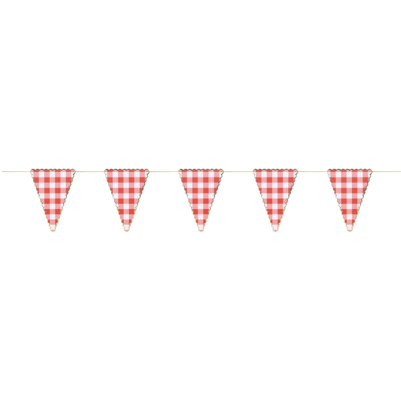 Guirnalda-cuadros-vichy-rojos-picnic-granja-caperucita-fiesta-infantil-gramajeshop-valencia