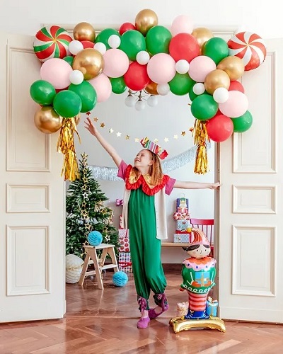 Globos navideños