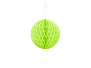 Bola nido de abeja verde pistacho 10 cms