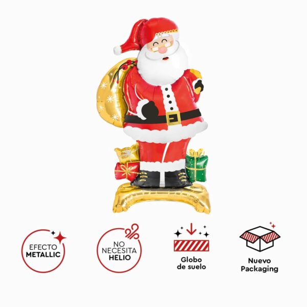 Globo-de-pie-papa-noel-standing-metalizado-gramajeshop-valencia