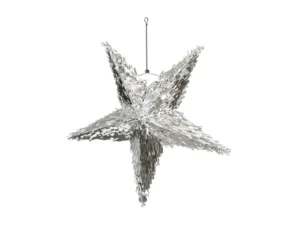 Piñata estrella plata