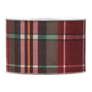 Cinta-escocesa-tartan-cuadros-tonos-granate-gramajeshop-valencia-Navidad