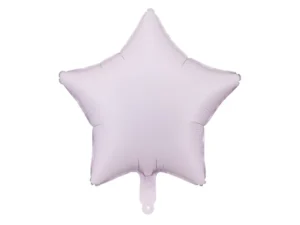 Globo metalizado estrella lila mate 48 cms