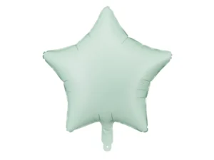 Globo metalizado estrella mint mate 48 cms