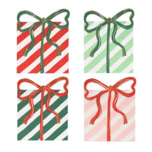 SErvilletas-papel-navidad-lazo-rayas-mint-rosa-rojo-mesa-fiesta-meri-meri-gramajeshop-valencia