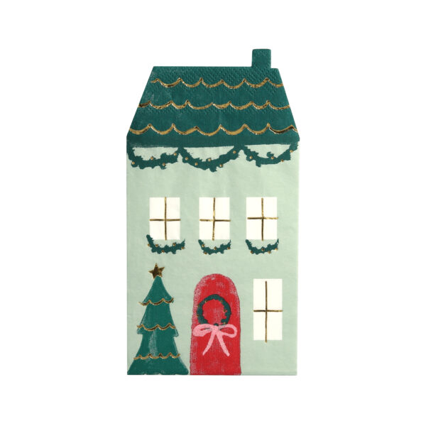 Servilletas-Xmas-house