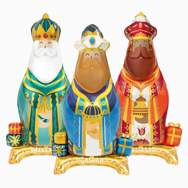 Globos-Reyes-Magos-standing-navidad-gramajeshop-valencia