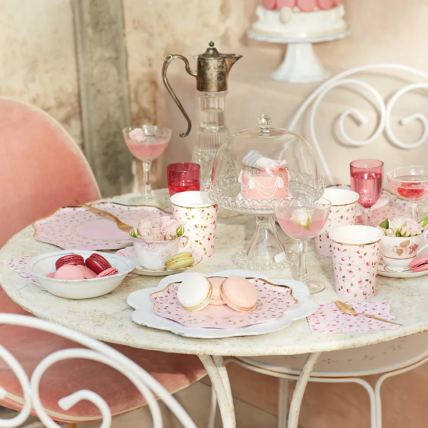 16 Servilletas de flores María Antonieta. Colección Laduree París