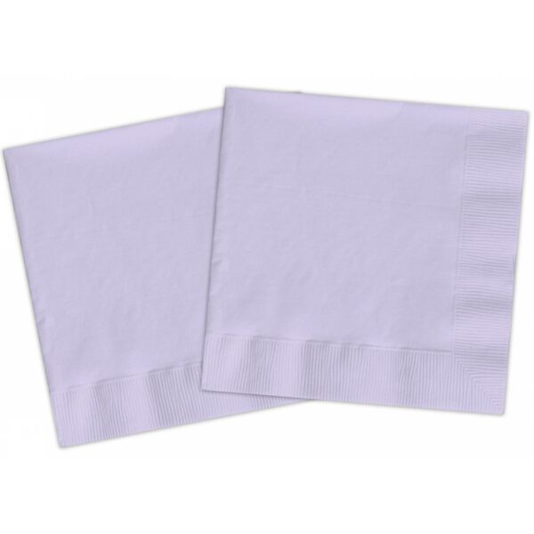 20 Servilletas lila ecológicas