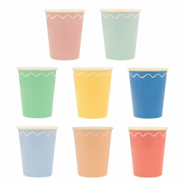 Vaso-feston-color-pastel-surtido-papel-fiesta-gramajeshop-valencia-meri-meri