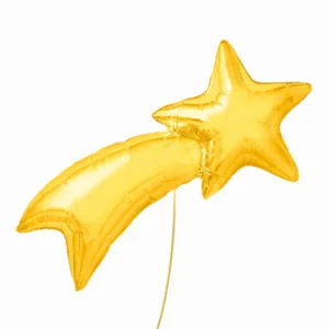 Globo Estrella fugaz dorada - Navidad Nórdica