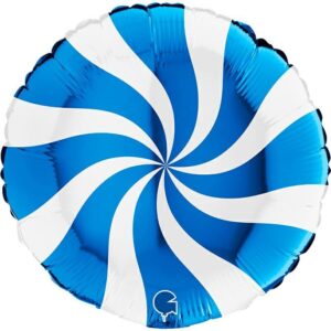 Globo-caramelo-azul-cobalto-navidad-helio-gramajeshop-valencia
