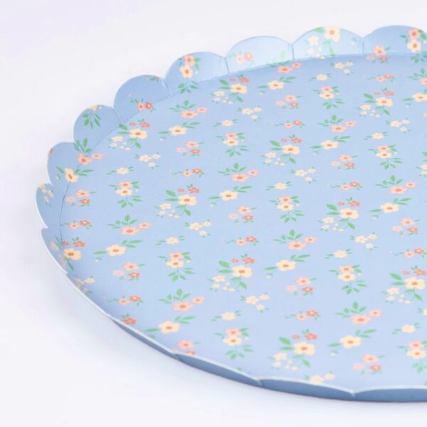 Platos-margaritas-vintage-fiesta-comunion-bautizo-cumplea_os-infantil-gramajeshop-valencia-merimeri