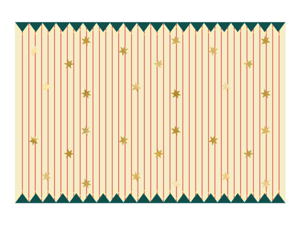 Mantel-rayitas-estrellas-doradas-circo-vintage-fiesta-cumpleanos-infantil-gramajeshop-valencia