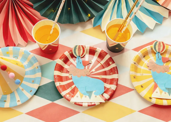 Servilletas-foca-circo-vintage-fiesta-de-circo-cumpleanos-infantil-gramajeshop-valencia