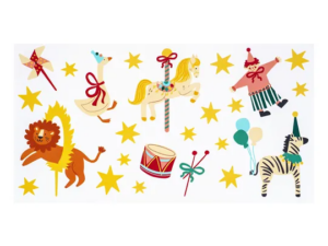 Tatuajes-circo-vintage-fiesta-de-circo-cumpleanos-infantil-gramajeshop-valencia