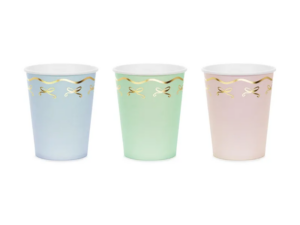 Vasos-lazos-dorados-unicornio-fiesta-infantil-gramajeshop-valencia