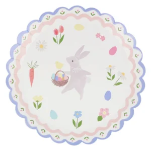 Platos motivos de Pascua 8 uds