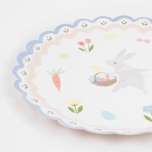 Platos motivos de Pascua 8 uds