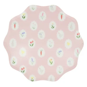 Platos cameo de Pascua 8 uds