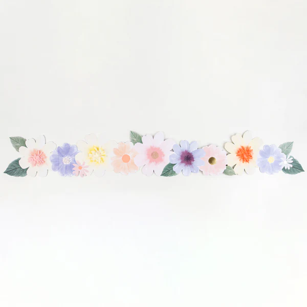 Tarjeta de felicitación flores