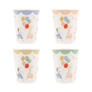Vasos Animal Friends de Meri Meri - 8 uds